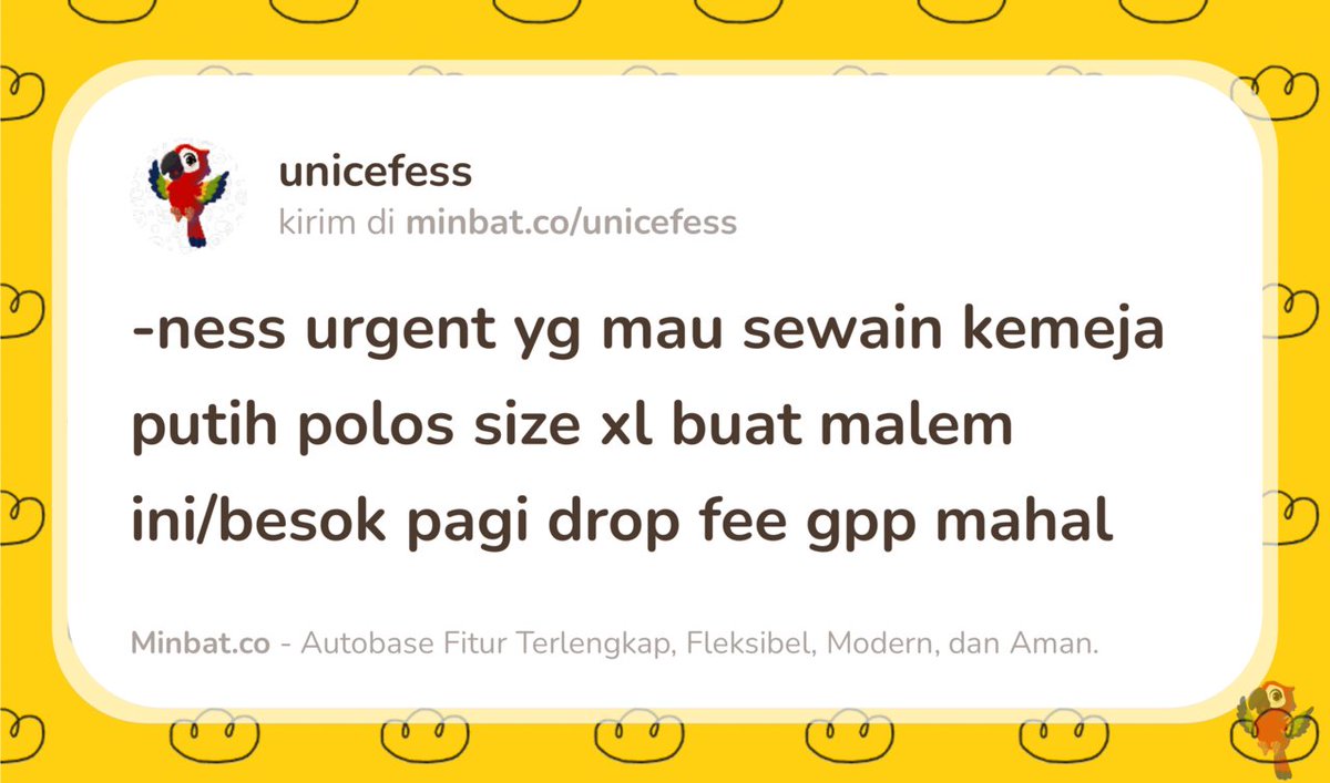 UNNES MENFESS🍌 tweet media