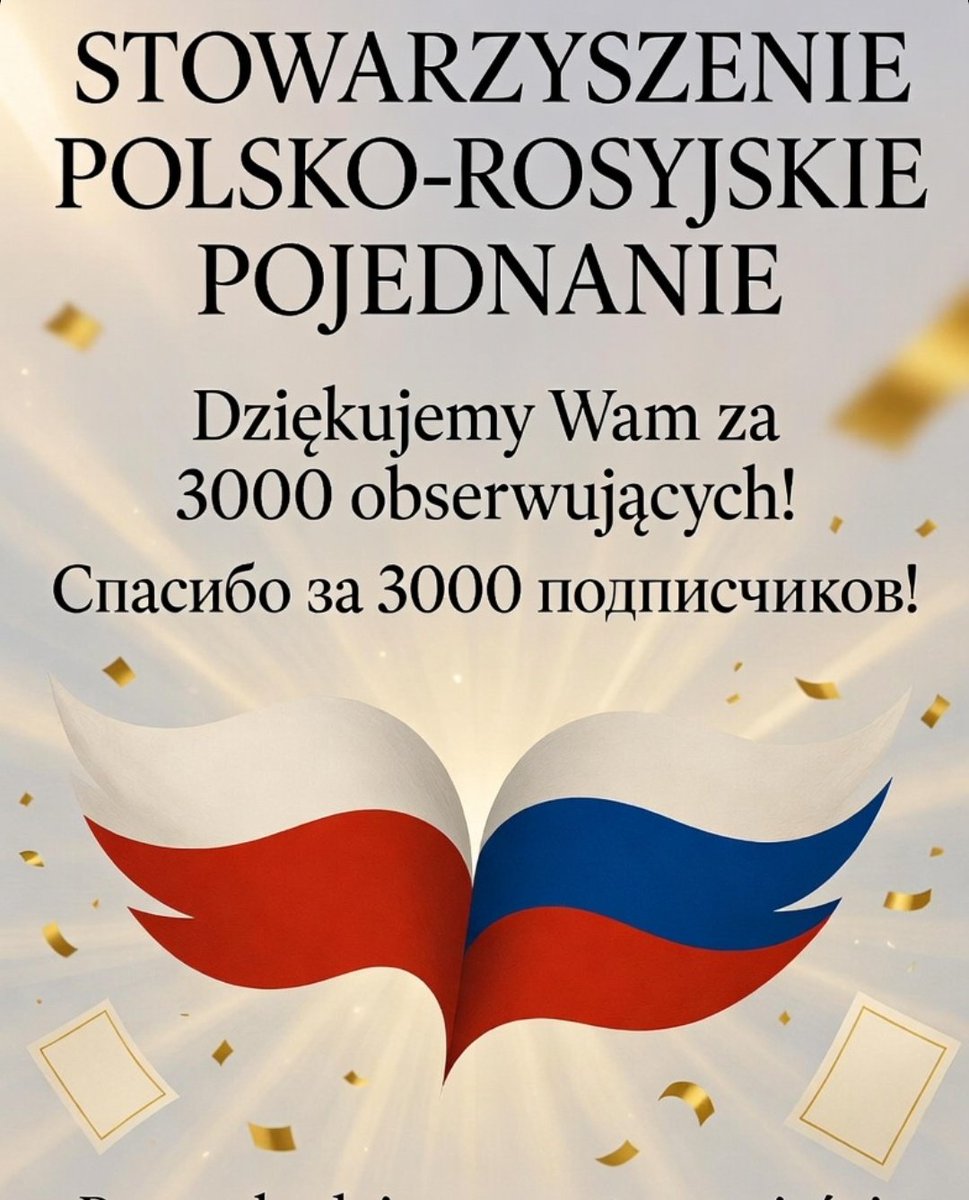 Stowarzyszenie Polsko-Rosyjskie Pojednanie tweet media