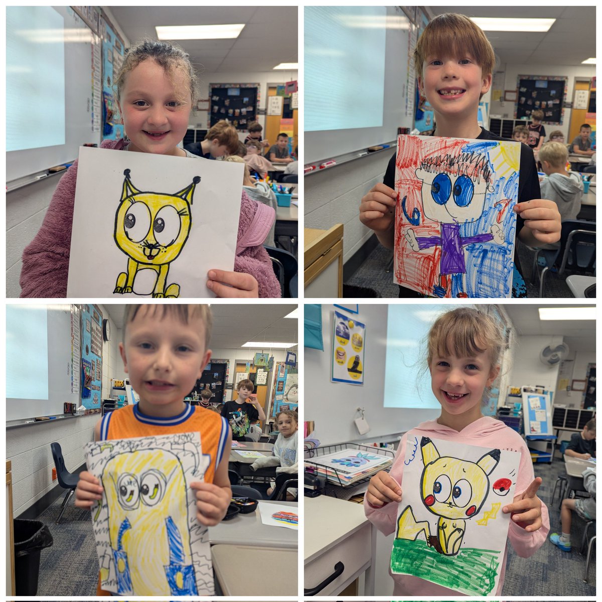 Njordan_teach1's tweet image. This morning we got creative with a set of eyes... Check out their creations! @VV_Voyagers #fabulousfirsties #freedraw