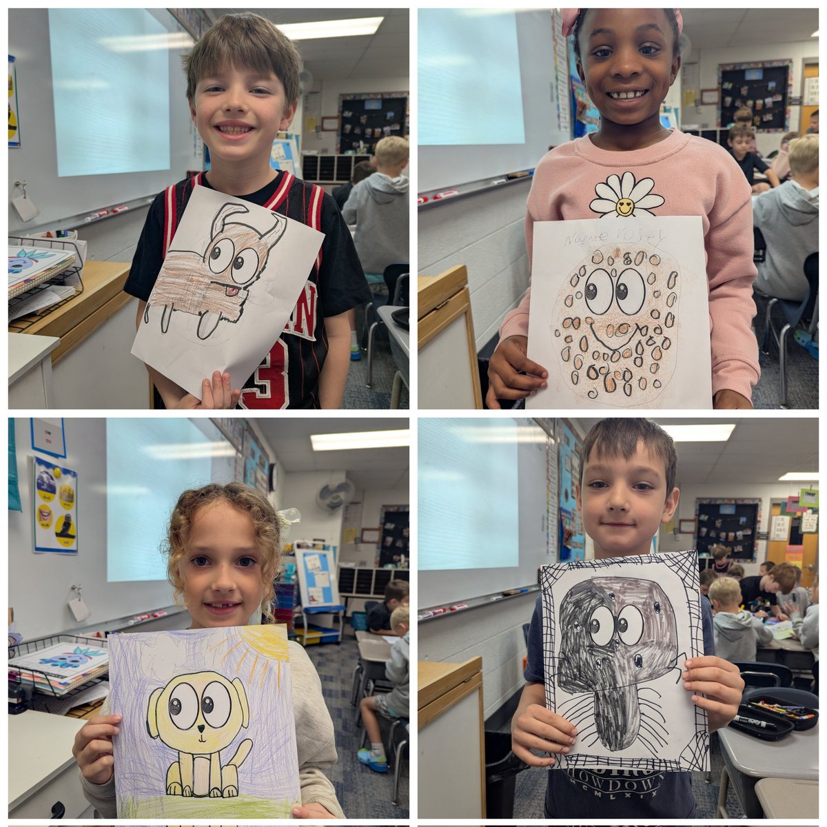 Njordan_teach1's tweet image. This morning we got creative with a set of eyes... Check out their creations! @VV_Voyagers #fabulousfirsties #freedraw