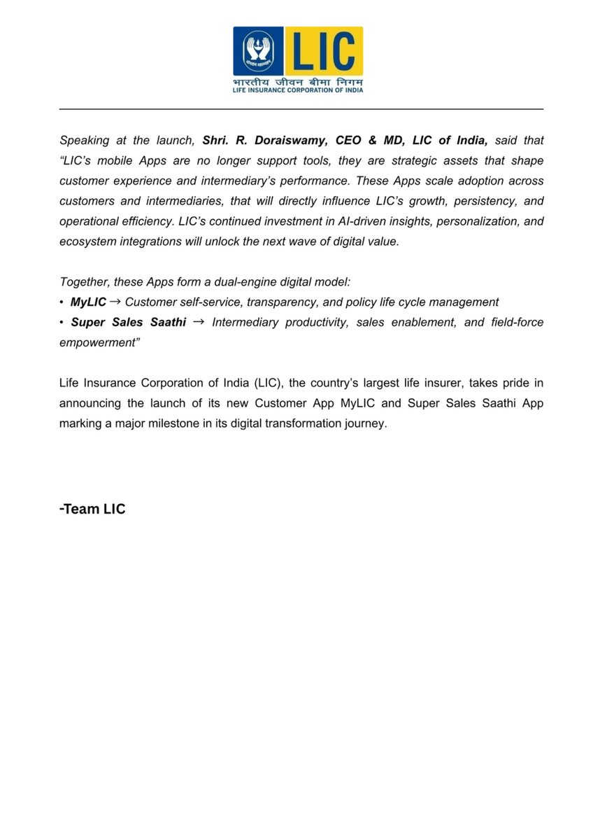 LIC India Forever tweet media