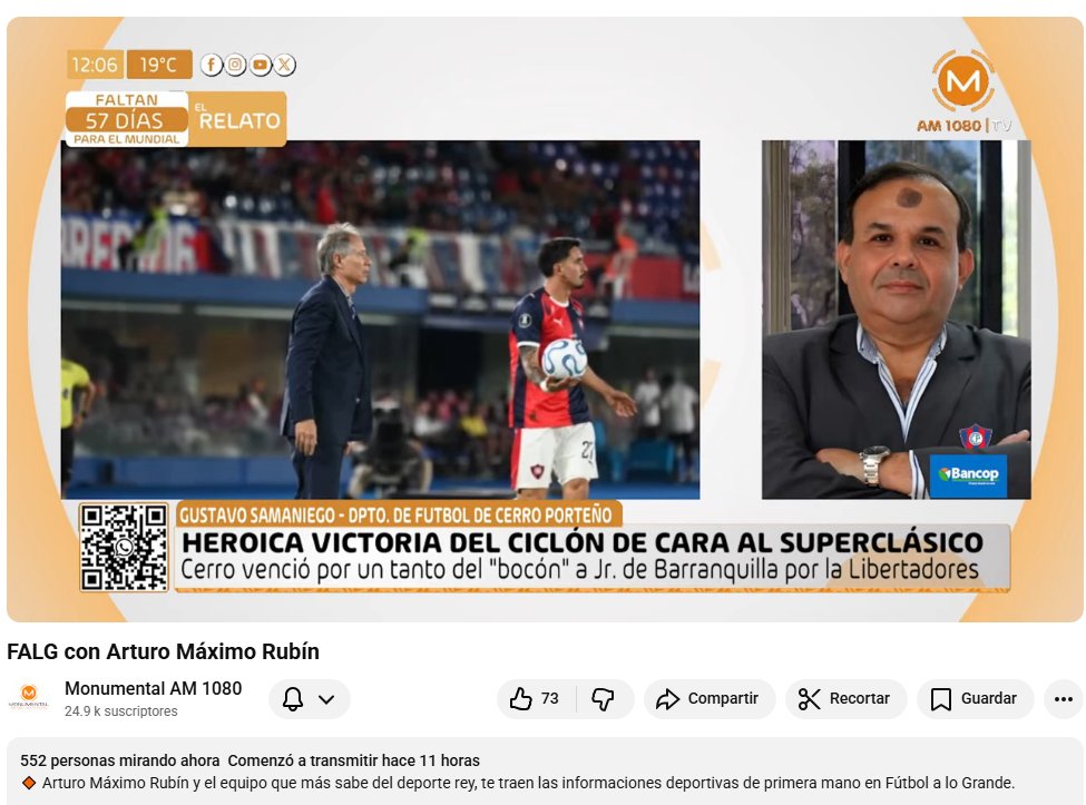 Streaming Paraguay tweet media