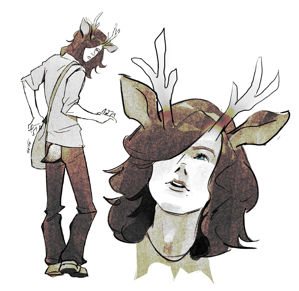 saifaqiuand's tweet photo. 🦌🦌🦌 || #carlgrimes #thewalkingdead #twdart #twd #thewalkingdeadart #carlgrimesart https://t.co/SzruDG540a