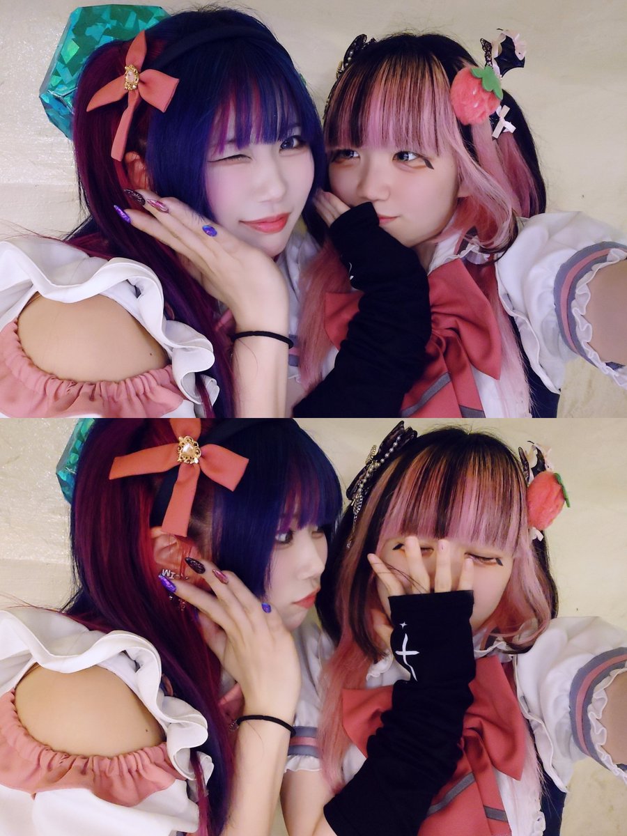 おきゅおわ❕
ぴん店長  やりきりました✊🏻♡  現地や配信で たくさん応援してくれてありがとうございました( ᵒ̴̶̷̥́ ^ ᵒ̴̶̷̣̥̀ )
朝礼で  ぴんが何か言うたびに後輩ちゃんたちが拍手してくれて暖かな空間でした🫶🏻
わたわたしちゃったけど楽しかったです🩷