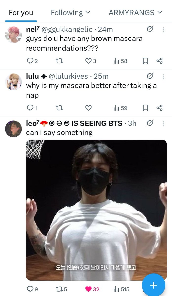 I LUV ARMY TWT LMAO