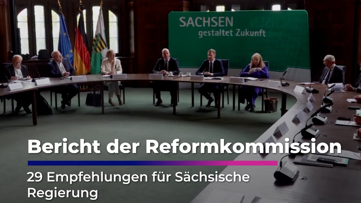 DresdenNews's tweet image. 29 Empfehlungen für weniger Bürokratie und stärkere Kommunen: Sachsens Reformkommission hat ihren Abschlussbericht vorgelegt. Ende April befasst sich das Kabinett mit den Vorschlägen.
👉f.mtr.cool/qdfbnzvmqi
#Sachsen #Kommunen #Digitalisierung
