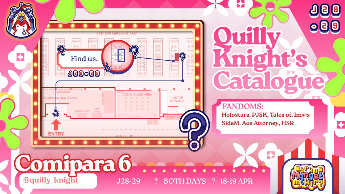 Quilly Knight | COMIPARA 6 J28-29 tweet media