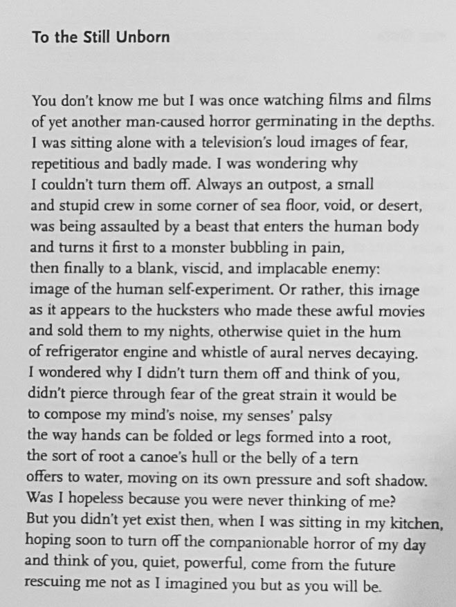 EvanPJones's tweet photo. An A.F. Moritz deep cut for his 79th birthday. ‘To the Still Unborn’ from The Sparrow: Selected Poems (2018): ‘Was I hopeless because you were never thinking of me?’ https://t.co/JcCX1sOWWk
