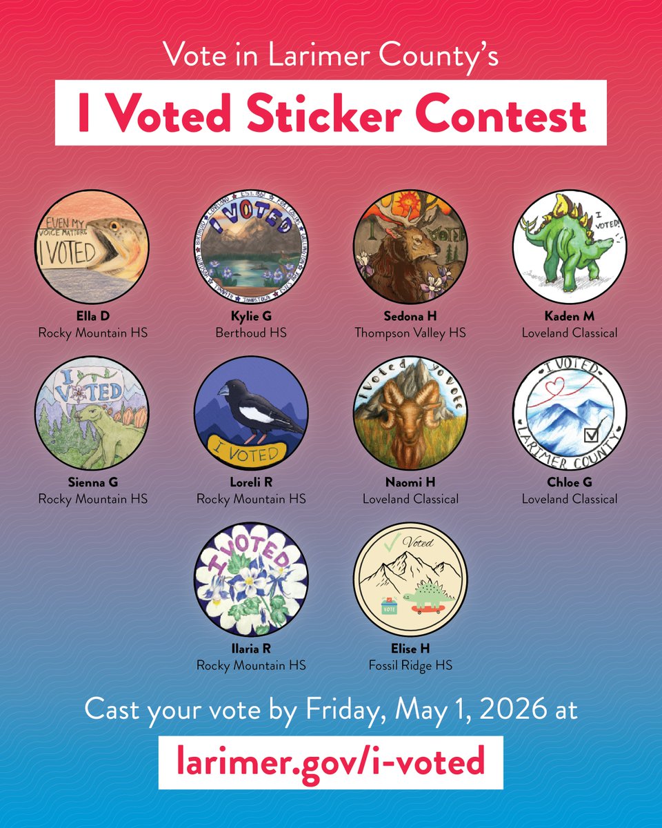 Larimer County Elections tweet media