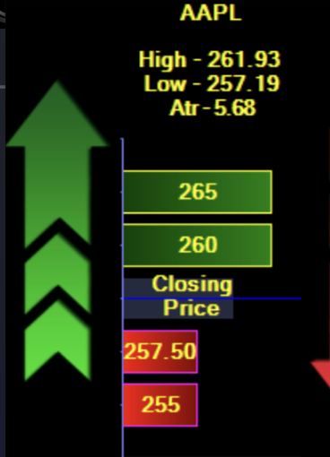 Couzin_Vinny's tweet image. $AAPL 50d and 260 #call #wall - need to clear 265 now #IBDpartner @IBDinvestors #strength 
Try @MarketSurge discount tinyurl.com/MktSurge