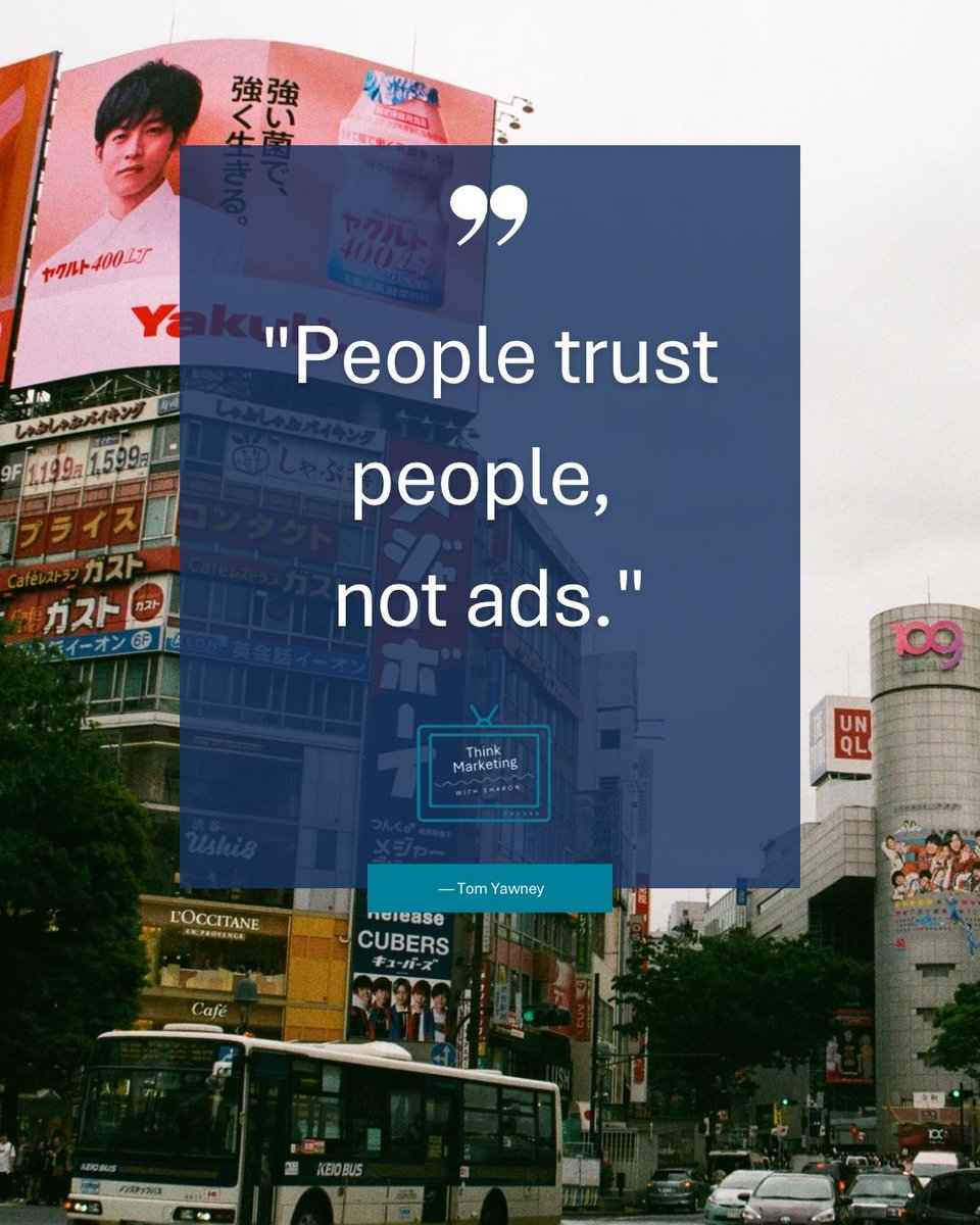 SharonGibala's tweet photo. Marketing tip: In today’s digital world, customer reviews, ratings, and influencers often carry more weight than even the best-designed ads. People trust real experiences from real people. https://t.co/n10syjtoG3
