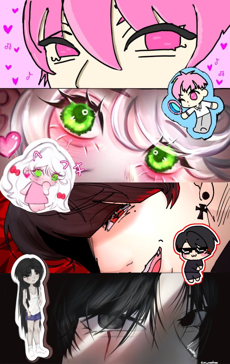 RRosemymeee's tweet photo. I drew a picture with my friend! https://t.co/KXU7KEmnwd