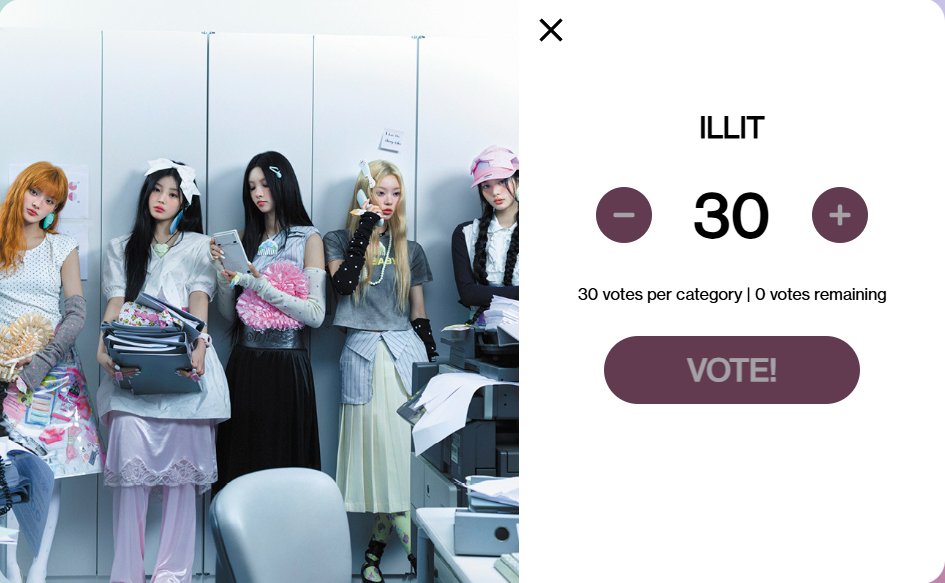 Ideaが 👑 ILLIT - MAMIHLAPINATAPAI - 04/30 👤 tweet media