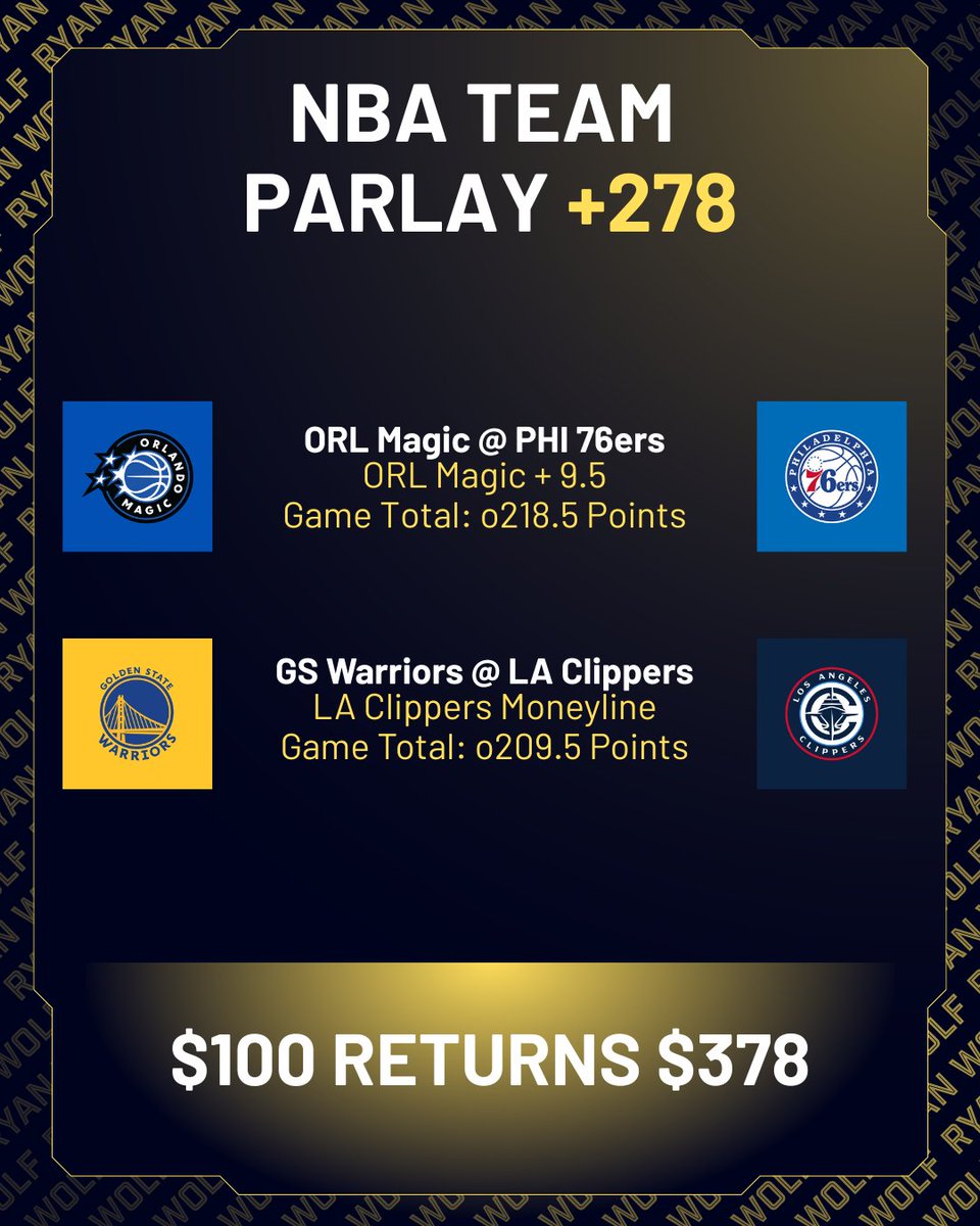 Ryan Wolf AI Sports Picks tweet media