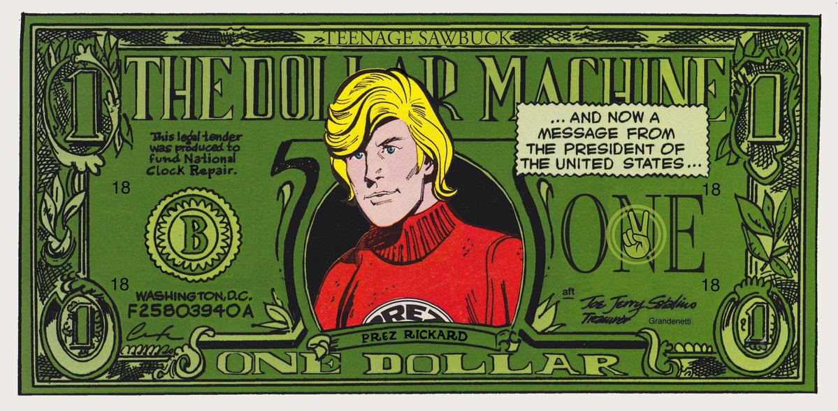 ChuckBrouilette's tweet image. #HappyBirthday #JerryGrandenetti #comicArtist on #WillEisner #TheSpirit #SundayNewspaper insert #AllAmericanMenOfWar #comics panels #RoyLitchenstein appropriated #PhantomStranger #TheSpectre revival #uniqueWashToneCoverArt &amp;amp; co-created #MlleMarie #Nightmaster #Prez #TheGreenTeam