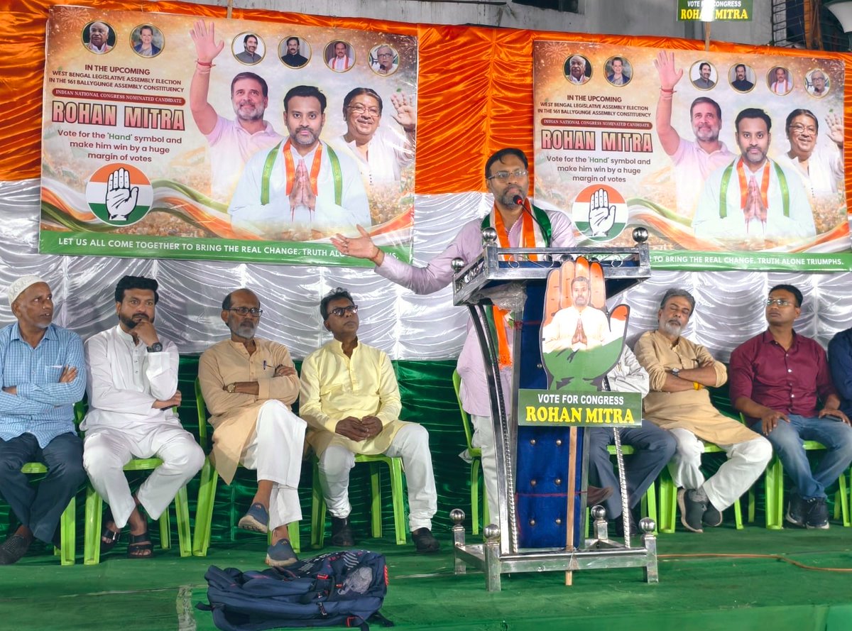 rohansmitra's tweet image. Ward 60 and 61, #Ballygunge, public meeting and door to door meeting with the general public #Kolkata
