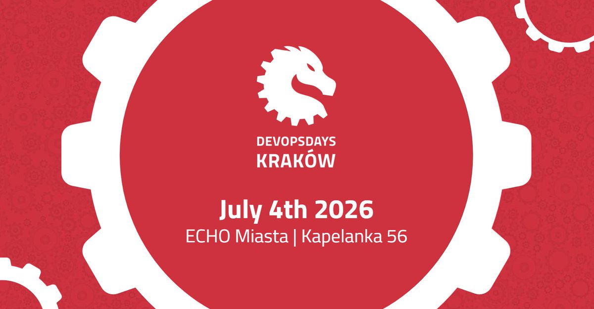 DevOpsDays Kraków tweet media