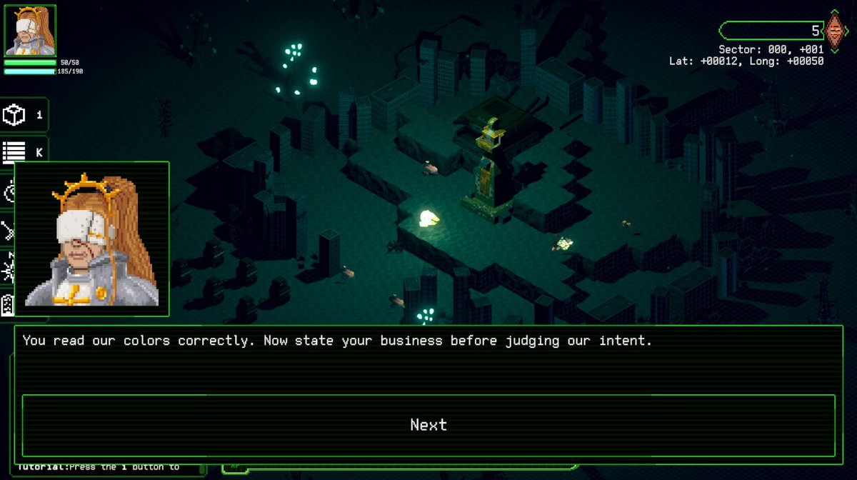 As we approach the release for "A Tale of Silent Depths", I'm doing quite some playtesting, specially around the other options of playable characters, such as High Priestess Wilhelminne Brooks.

One of my favorite characters in this game, tbh.

#wishlistwednesday #rpg #indiegame