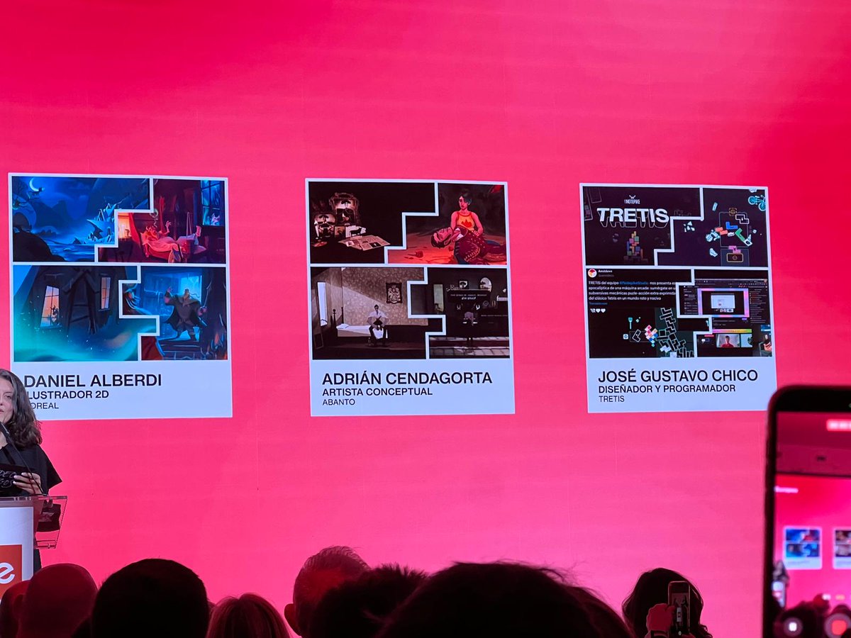 videojuegosAEVI's tweet photo. Ayer asistimos #CreativeAwards de la @UEuropea celebrada bajo el lema “El diseño como motor de cambio, innovación y futuro”
Con más de 160 participantes de acceso libre , seis disciplinas creativas y un jurado de reconocido prestigio. https://t.co/1KY0iTJEFm