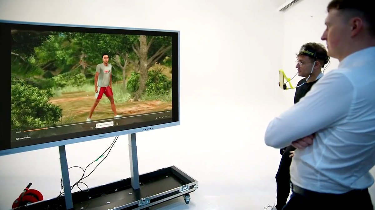 XsensEnt's tweet image. Xsens on BBC’s The Apprentice 📺

Candidates built a gamified fitness experience using real-time mocap, supported by Actor Capture.

Fast setup, reliable data, live character animation.

See more: bit.ly/48nljor

#Xsens #MotionCapture #RealTime #MoCap