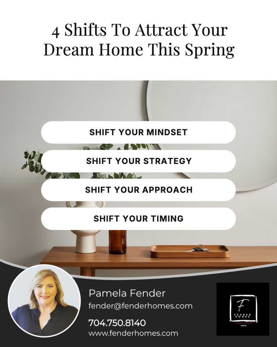 pmp1074's tweet photo. ✨ Ready to find your dream home this spring?

🌟 Shift your mindset—think bigger
🎯 Shift your strategy—get focused
📊 Shift your approach—use expert insights
⏳ Shift your timing—don’t wait

Spring is your opportunity. Let’s make it happen! 🏡��� https://t.co/1atcE5QyFt