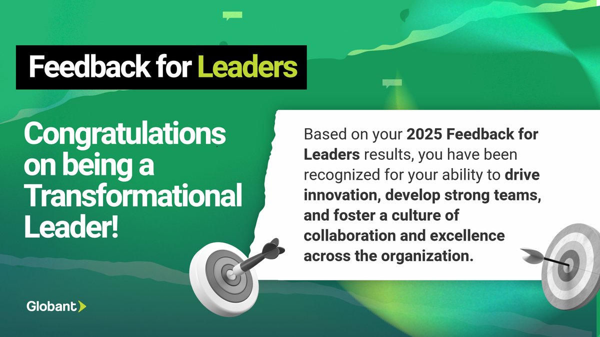 nfranchi87's tweet image. Small gestures. Huge impact.

Grateful for the people around me who make me better every day, personally and professionally.

That’s what leadership is about.

Now let’s keep building cool stuff. Back to work.

#GlobantLeaders #Leadership #GrowthMindset #Globant