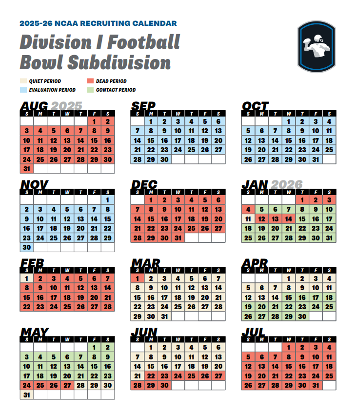 CheddarMoose's tweet photo. Contact Period starts today! Make sure your highlights are updated and pinned to the top of your account for college scouts. Scouts will pass you over if you are hard to reach or hard to find. https://t.co/6d04T6CFf4