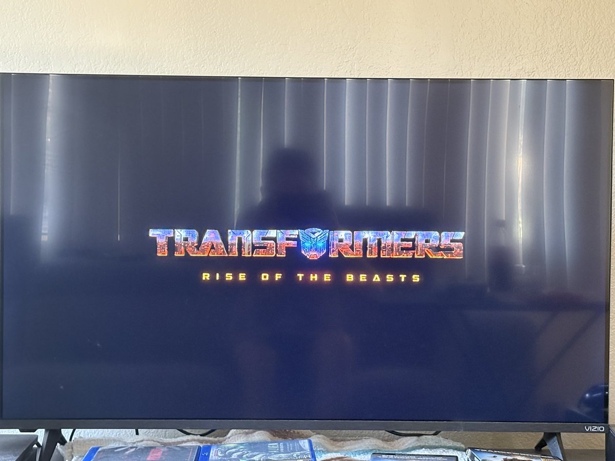 Ian_Fahringer's tweet photo. #NowWatching: #TransformersRiseoftheBeasts, second #TransformersKnightverse movie, and then after ROTB, I shall wrap up my #Transformers movie marathon with #TransformersOne https://t.co/aaEozIgAPF