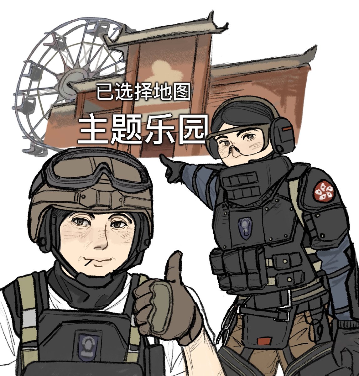 最近画的
ipad要着火了