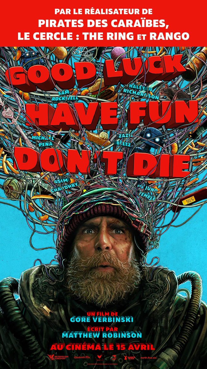 TheGreatNemesis's tweet photo. #IDA2U
Good Luck, Have Fun, Don’t Die ✅
Un film complètement WTF à l’image de cette génération sous IA, c’était plutôt sympa à voir, beaucoup d’humour avec une réalisation dynamique, mais le message de fond pousse vraiment à la réflexion.
Sort dès aujourd'hui en salles ! https://t.co/ikl3rD6vwH