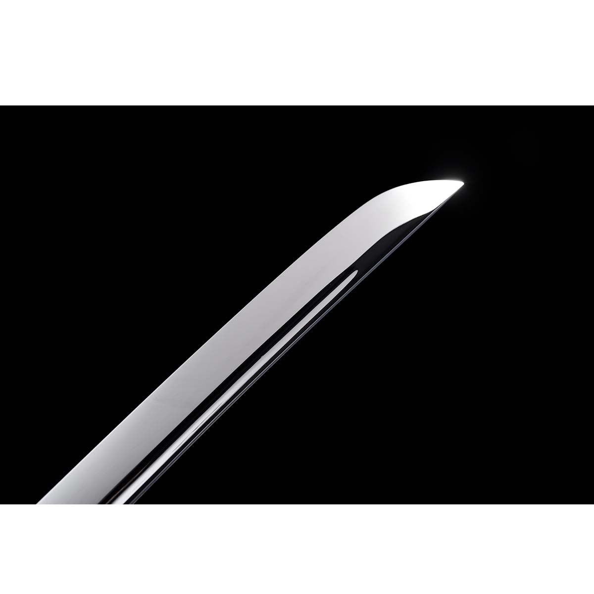 abswords's tweet photo. A blade that reflects everything. Except your compromises.

Tool steel. HRC 62–66. Mirror polish. Full tang. All-black mounting.

This is the Sword Custom Black Warrior.

🔗https://t.co/G5zT6nT9Cx

#AbSword #Katana #ToolSteel #MirrorPolish #Samurai #JapaneseSword https://t.co/VFznBizDhB