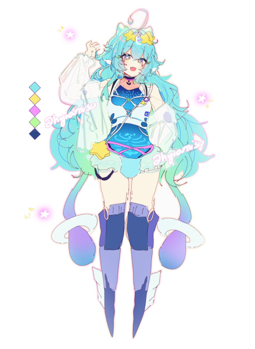 hyramisu's tweet image. Skeb outfit designs ! Thank you so much🫶
#VgenComm