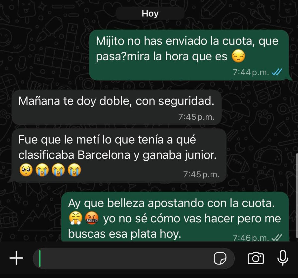 Se jodio la cuota alimentaria 🤣🤣🤣🤣