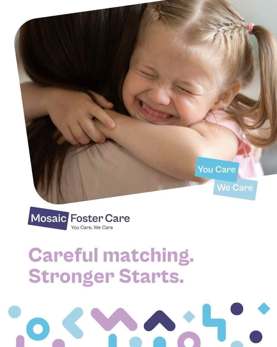 One of the most important moments in fostering happens before a child moves into a home – the matching process. At Mosaic Foster Care, introductions happen gradually so relationships have the best chance to succeed. Read about our approach: mosaicfostercare.com/mosaic-matchin… 

#FosterCareUK