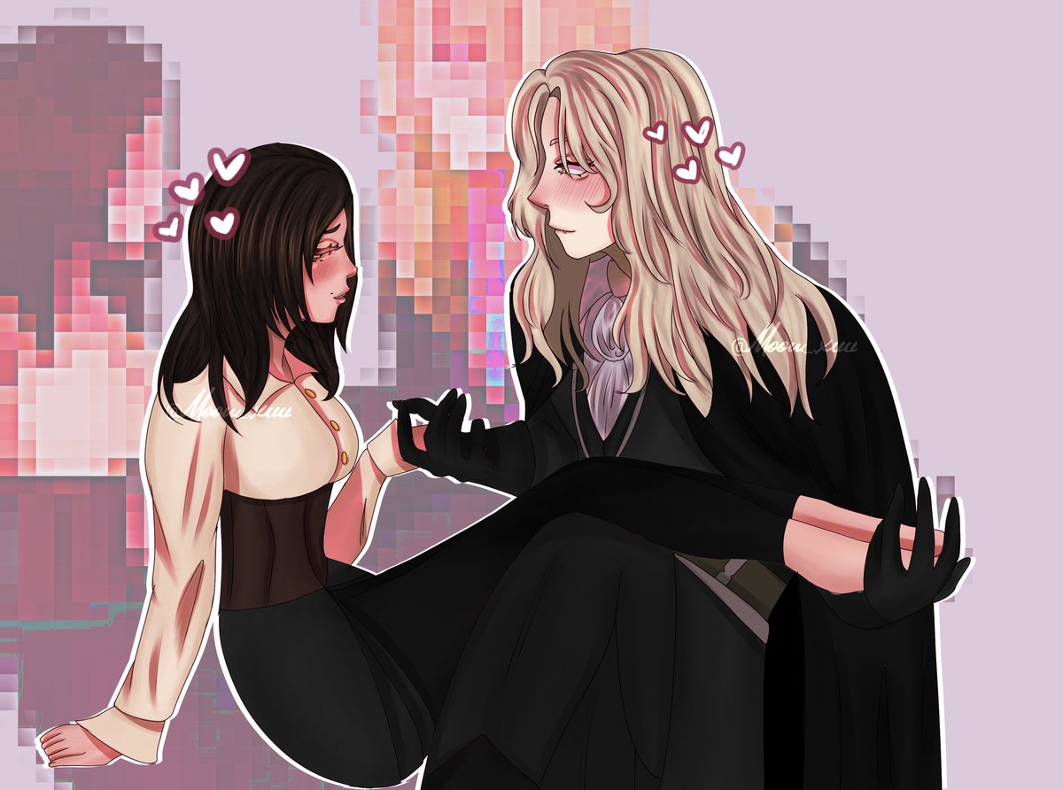 ‧₊ ᵎᵎ 𝓜𝓸𝓸𝓷 ⋅ ˚✮ (Ran and Alucard's wife) tweet media