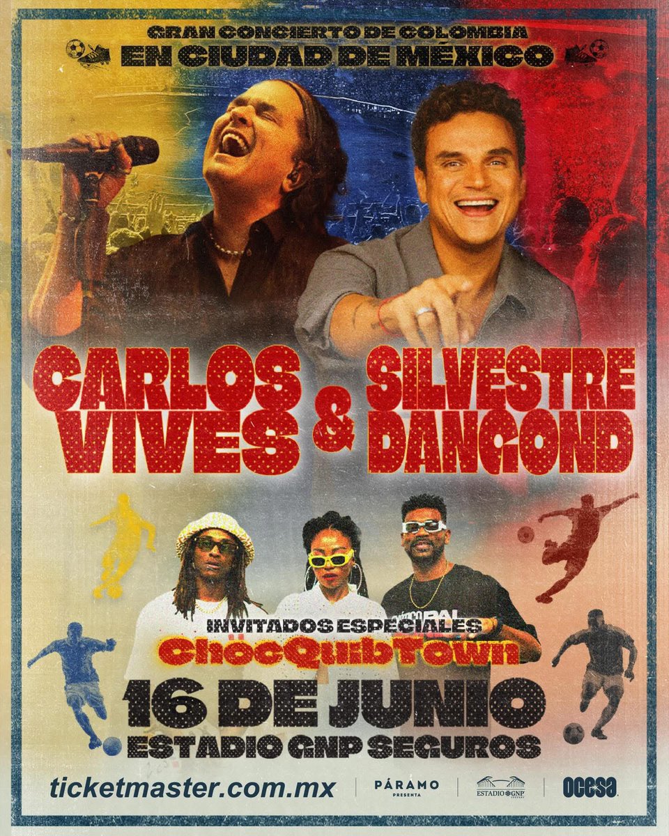 Ahí me decían que mentía que durante el mundial no habrá conciertos pero bueno así como ya descubrieron la venta de grupo de ocesa que decían que mentía así conciertos durante el mundial