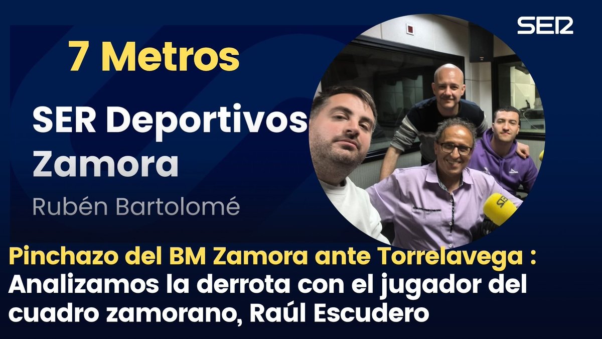 🔉AUDIO | 1⃣5⃣ de abril: 

7⃣ Metros | Analizamos la derrota del <a href="/BalonmanoZamora/">Balonmano Caja Rural de Zamora</a>  ante Torrelavega, lo hacemos con: 

🎙️ <a href="/CarlosToyos_/">Carlos Toyos</a> 
🎙️<a href="/antoniosemura/">Antonio Sánchez Martín</a> 
🎙️Raúl Escudero

#RZSerPodcast, ¡dale al play!:
📷 goo.su/Ka9hzYr