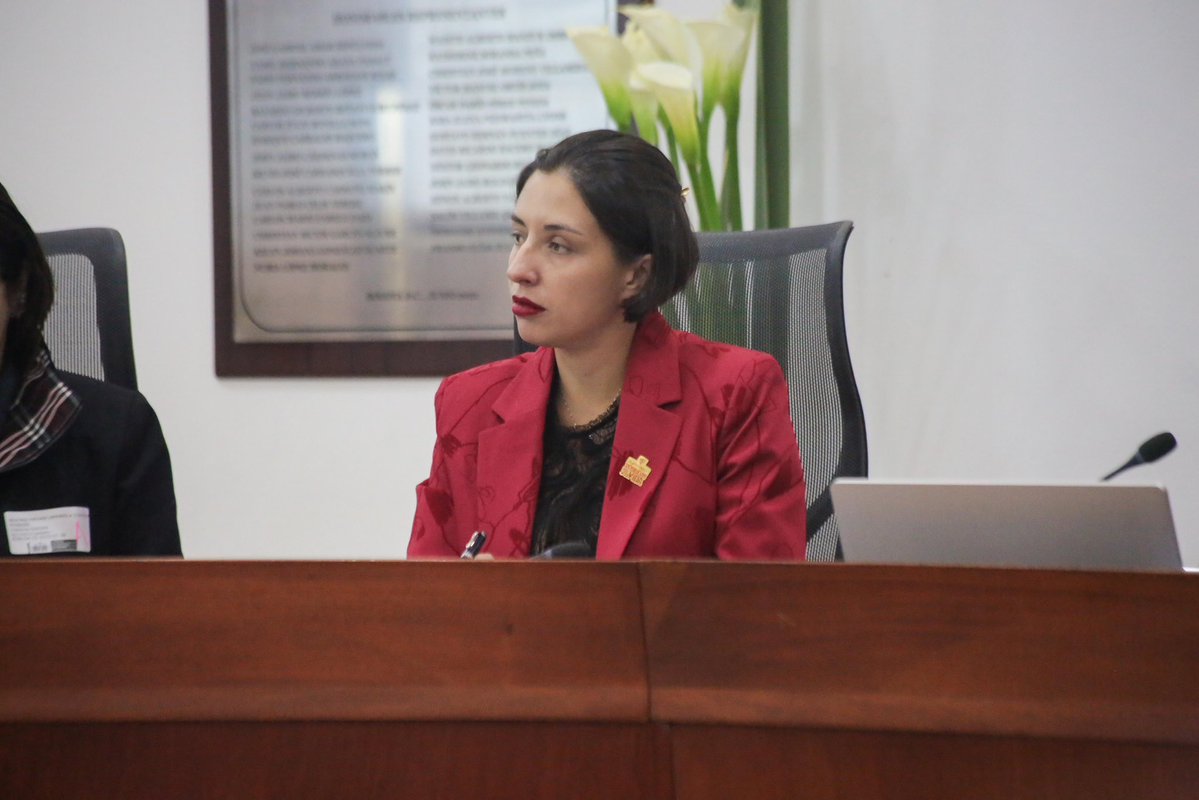 MinAgricultura's tweet image. #AEstaHora 🔴 | En #Bogotá, la ministra @MCarvajalinoV asiste al Debate de Control Político al #MinAgricultura, el @IgacColombia y el @Dane_Colombia sobre la actualización de avalúos catastrales en Colombia, 🗺️en la Comisión Tercera de la @CamaraColombia. 🏛️

Sigue la transmisión