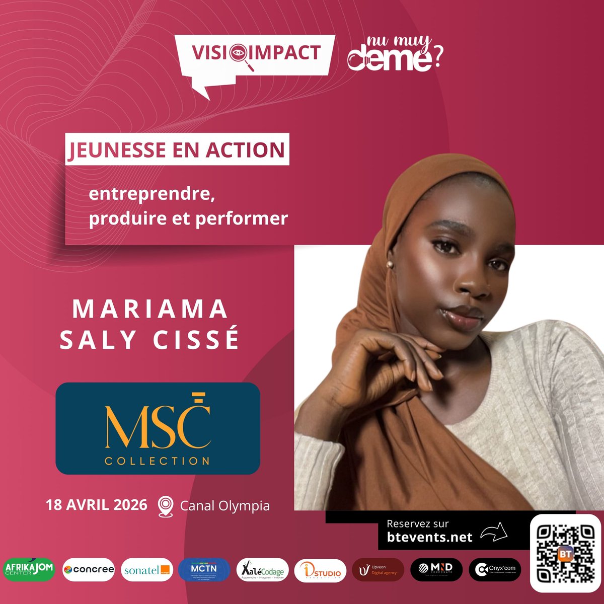 J’ai le plaisir de vous annoncer que je serai exposante  au Visio Impact 2, organisé par la plateforme <a href="/NumuyDeme/">Nu muy Deme</a> , ce samedi 18 avril au Canal Olympia.

C’est l’occasion pour vous de venir découvrir mes créations en matière de parfums. 
Tout mes produits seront disponibles.