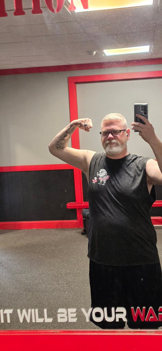 FatherNerdGamer's tweet image. I am 69 days away from a C2-C3 fusion and Artifical disc surgery, about 5 months out from a L4-L5 laminectomy and discectomy, but I am down 90lbs in 2 years! Feeling the best I have in about 15 years! Also peep the shirt for the gym today!
#rebuild #FaithOverFear