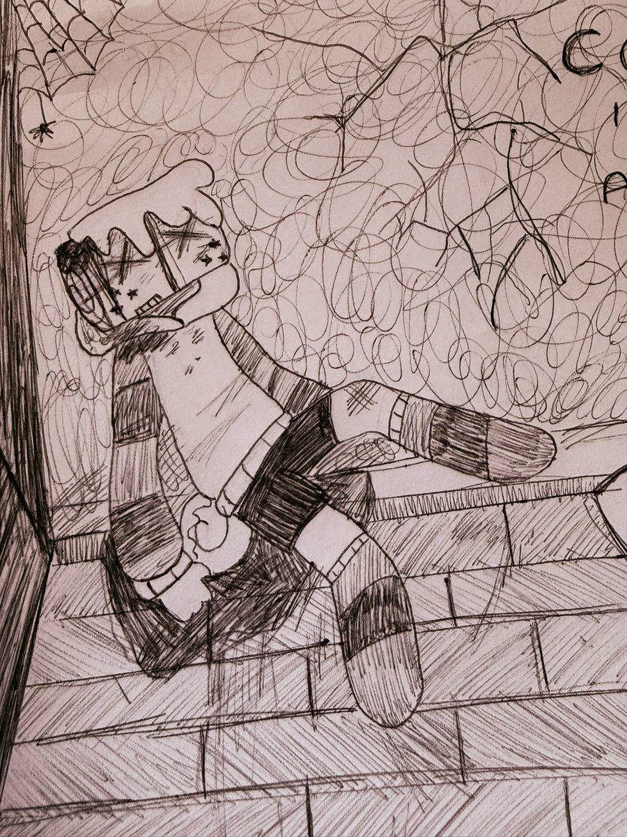 sproutingangel's tweet image. hiii! 
this was inspired by insane clown posse’s song Amy’s in the attic ^,^

#dandysworld #fruitcake