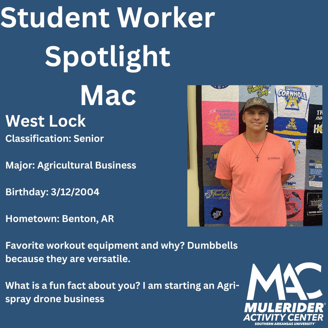 mac_sau's tweet photo. Another round of student workers spotlights! https://t.co/DhAbPvMGjl