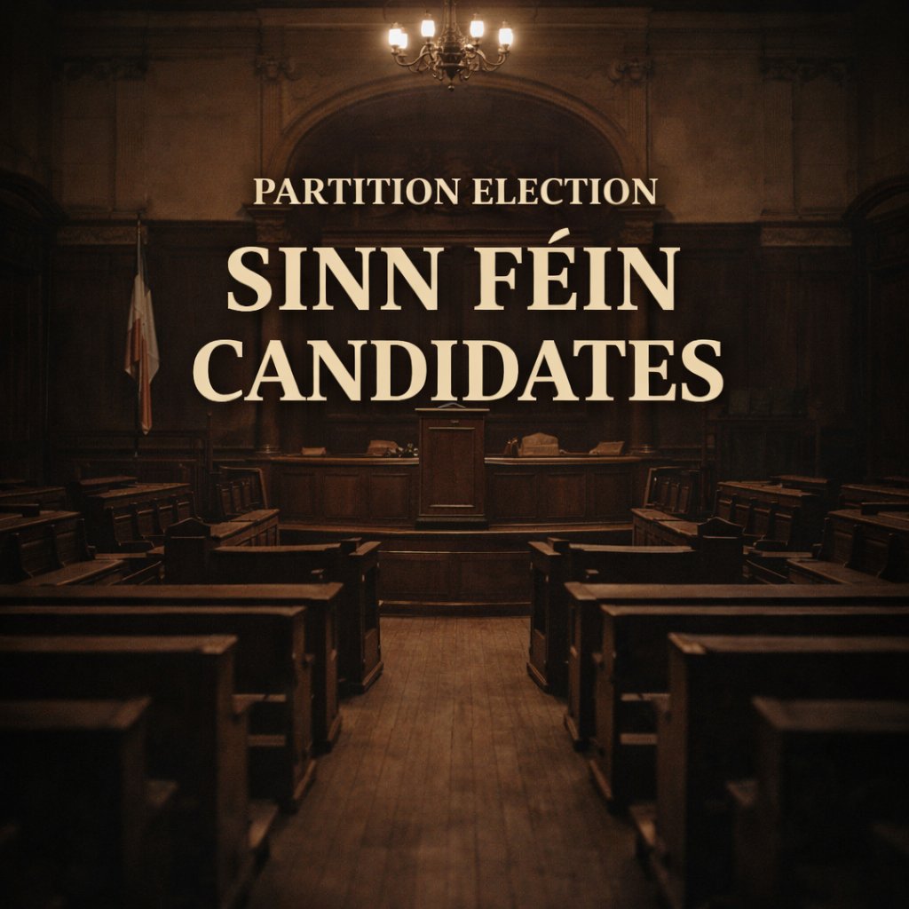 EamonPhoenixF's tweet image. 𝗦𝗜𝗡𝗡 𝗙𝗘𝗜𝗡’𝗦 𝗖𝗔𝗡𝗗𝗜𝗗𝗔𝗧𝗘𝗦 

#OnThisDay 1921: Sinn Féin confirmed its candidates for the new Northern parliament – including de Valera, Collins and Griffith.

Many were imprisoned. Few were from the North.

Read more:
👉 eamonphoenixfoundation.com/on-this-day-po…

#irishhistory #Part