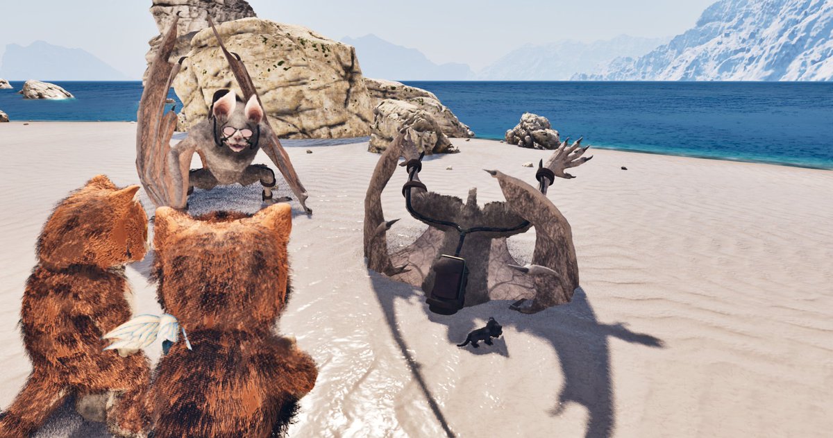 Cat_Lover_nyan's tweet photo. これって、デスモダスあるある?🤣
#ARKSurvivalAscended
#ASA #ARK
#ARKPhotoMode
#ASTAEOS https://t.co/w2mO3jPVEI