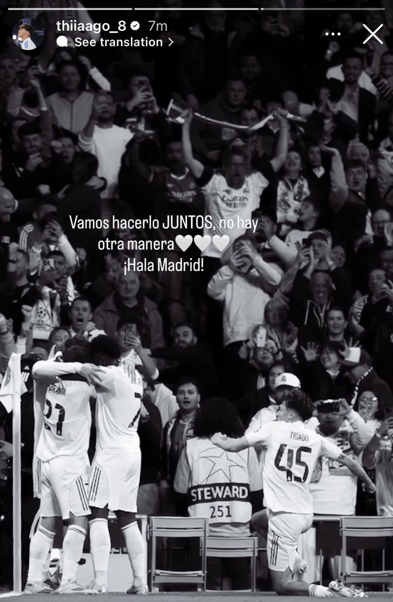 MadridXtra's tweet photo. 🤍 Thiago Pitarch: “Let’s do this TOGETHER, there is no other way. HALA MADRID!” https://t.co/qPhBrZIOtD