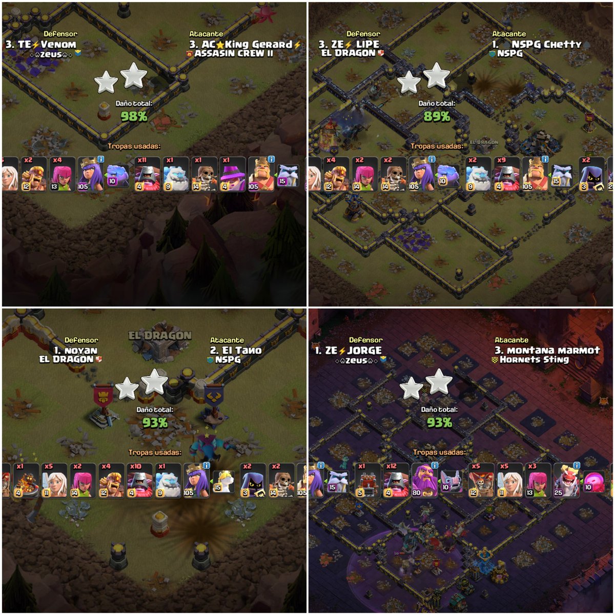 Raami07_'s tweet image. Good defenses against big players 💪
To get your ESL, Cwl or LL bases, don't hesitate to place your order in @greenfoxcoc 🫡