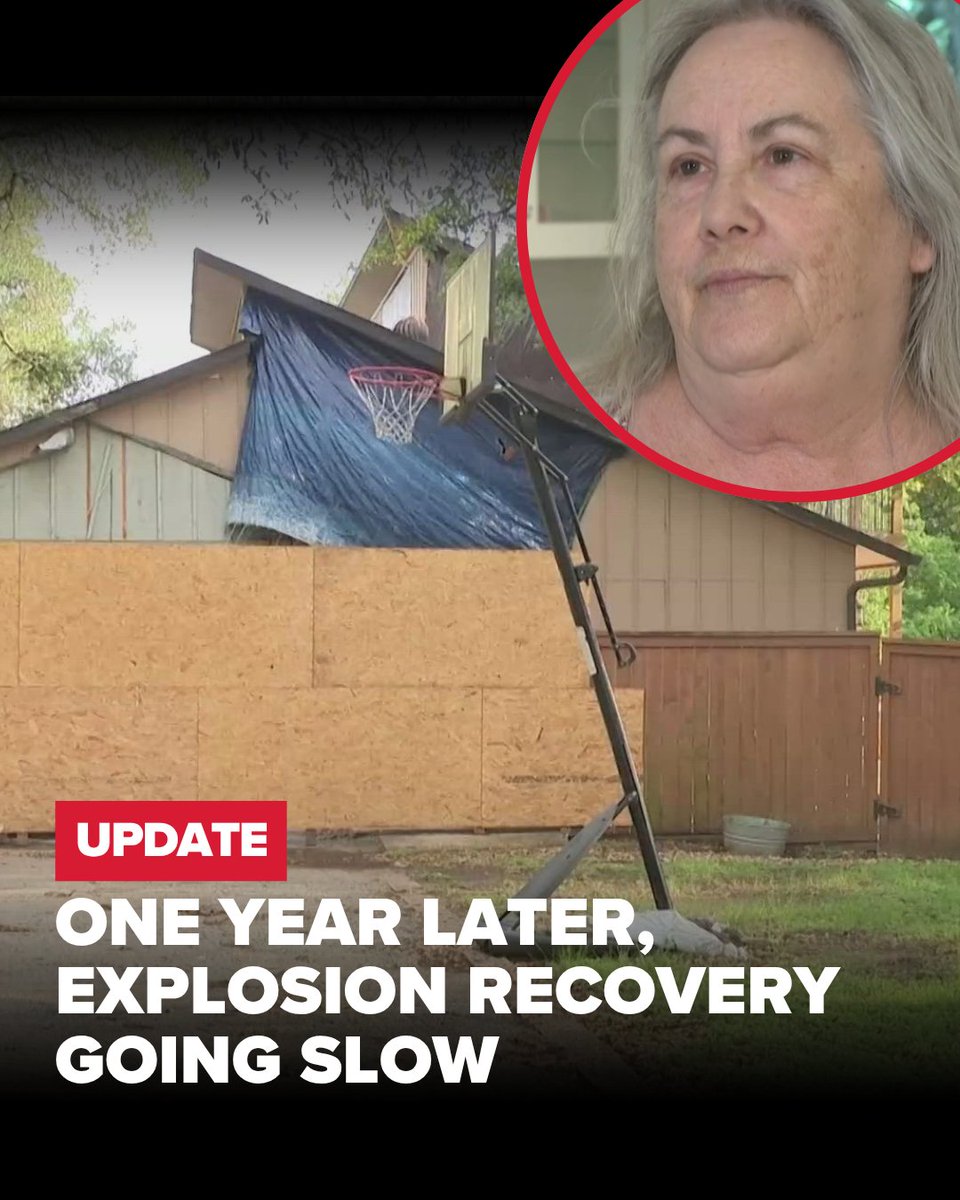 KVUE's tweet image. “It's like we live in a neighborhood that looks like it's been in a war zone” | One year after a explosion damaged nearly two dozen homes, repairs are costly and delayed.
Details: kvue.com/article/news/l…  

#austin #austinnews