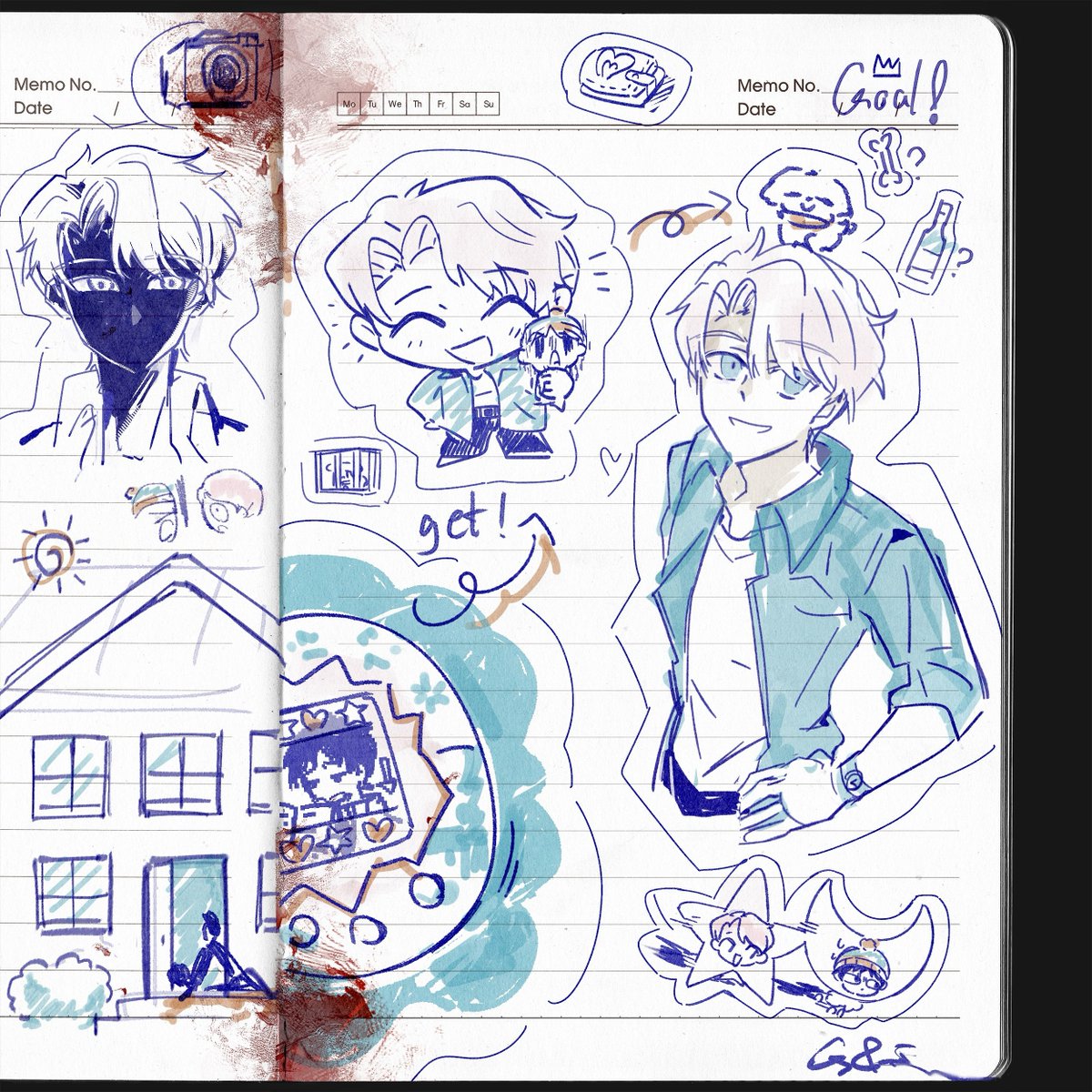 Nebulaahel's tweet image. 📒 Found a strange notebook…？
 #SouthPark #spstary #spgary