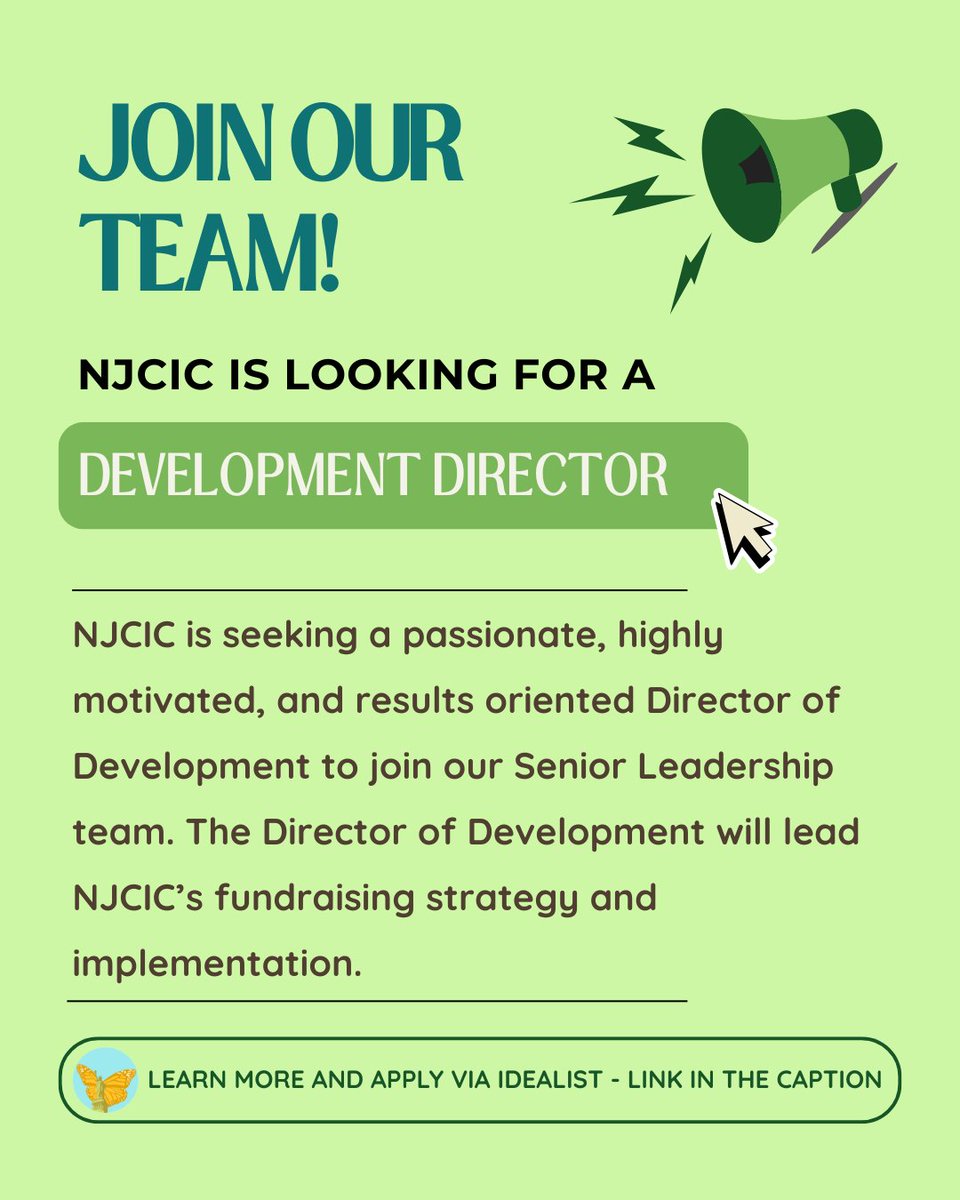 NJ_Consortium's tweet photo. Apply today and join NJCIC’s team as our next Development Director — helping young immigrants in NJ flourish and lead full, fearless lives. https://t.co/cqAkoEbQLb https://t.co/tmyObYK4Gd