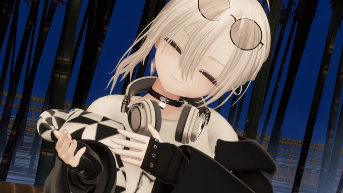 本日の たくさんの真央で写真撮ったけど載せていいかを聞きそびれたので一旦使わずにしまっておく #VRChat #Mao3D